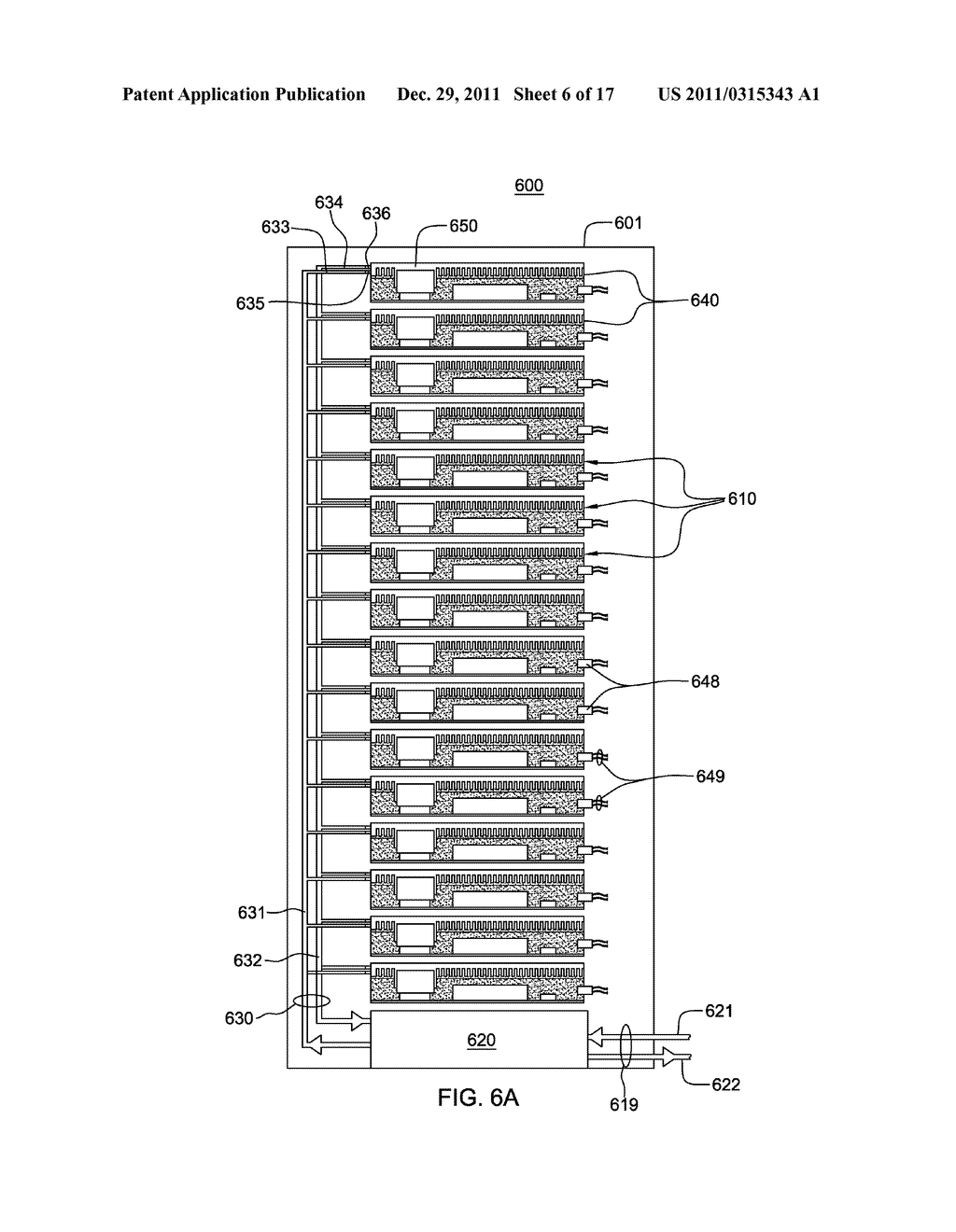 INTERLEAVED, IMMERSION-COOLING APPARATUSES AND METHODS FOR COOLING     ELECTRONIC SUBSYSTEMS - diagram, schematic, and image 07