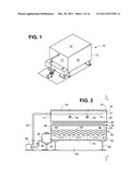 DIRECT FORCED DRAFT FLUID COOLER/COOLING TOWER AND LIQUID COLLECTOR     THEREFOR diagram and image