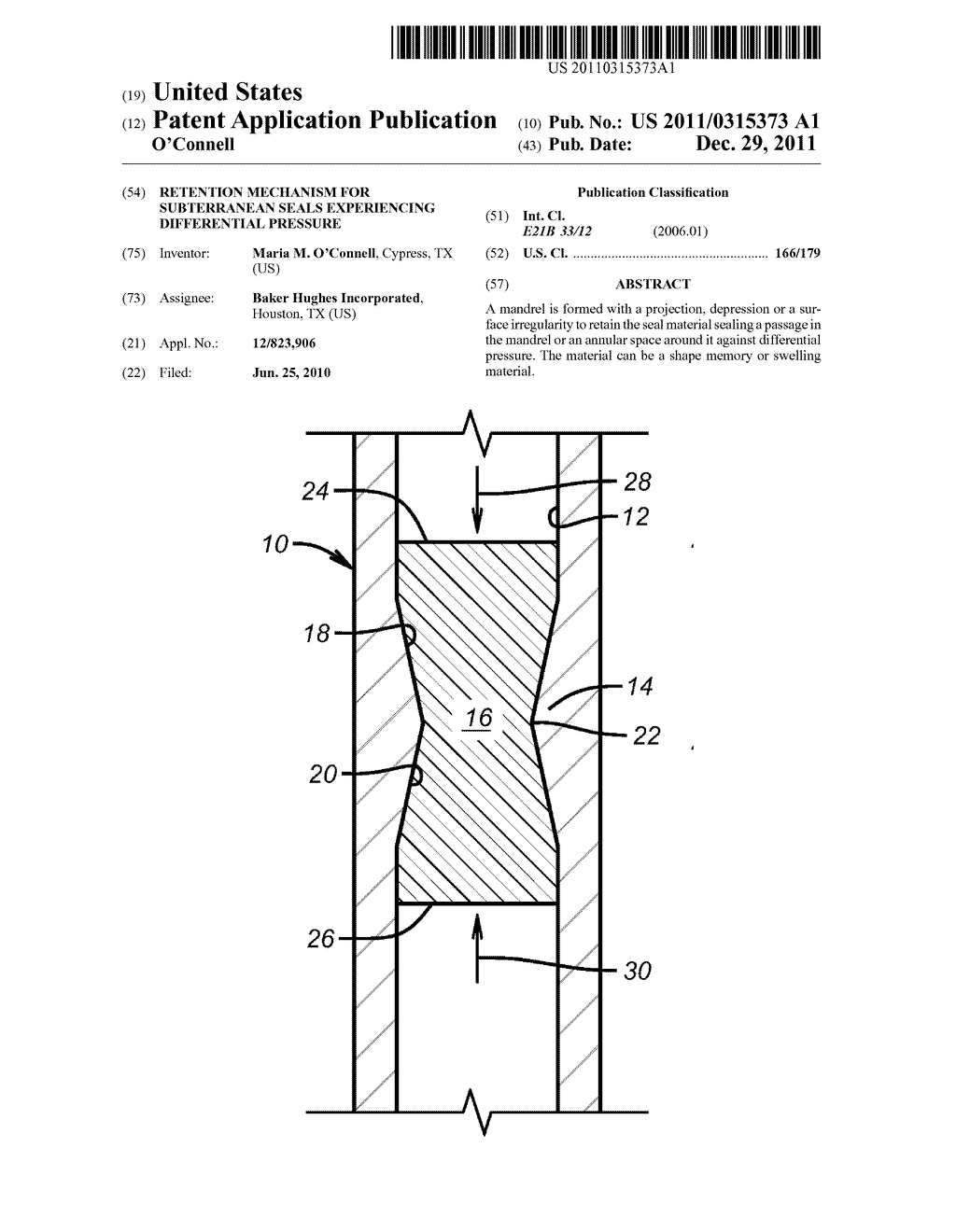 Retention Mechanism for Subterranean Seals Experiencing Differential     Pressure - diagram, schematic, and image 01