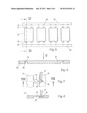 METH0D AND SYSTEM FOR CONNECTING A PLURALITY OF PRINTED CIRCUIT BOARDS TO     AT LEAST ONE FRAME OR CARRIER ELEMENT AND PRINTED CIRCUIT BOARD AND FRAME     OR CARRIER ELEMENT diagram and image