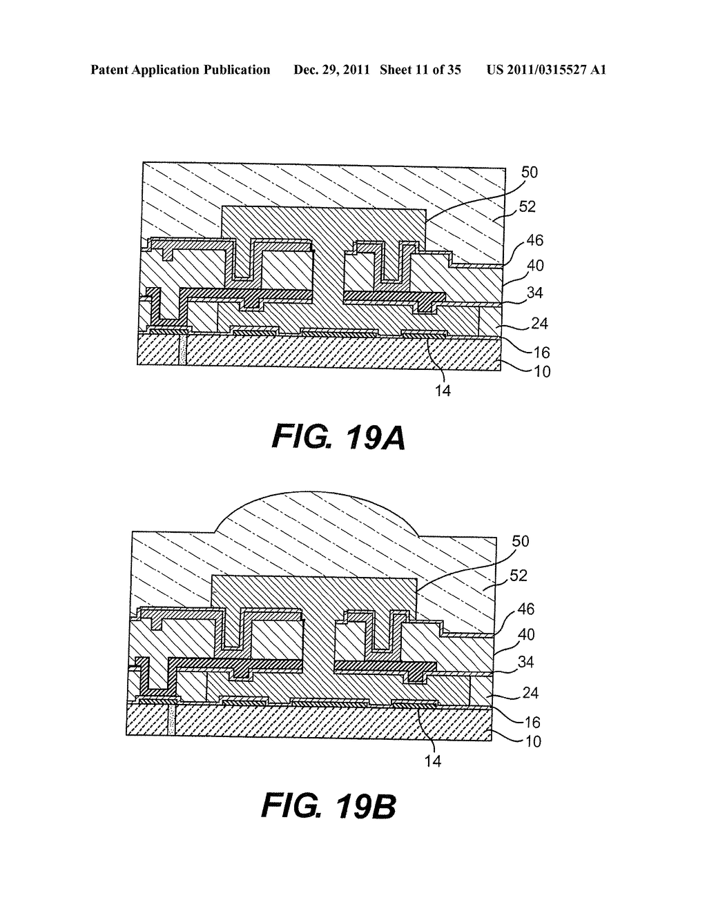 PLANAR CAVITY MEMS AND RELATED STRUCTURES, METHODS OF MANUFACTURE AND     DESIGN STRUCTURES - diagram, schematic, and image 12