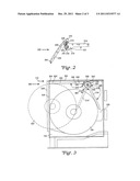 OPTICAL DISK CASSETTE WITH DISK RETENTION DEVICE diagram and image