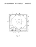 OPTICAL DISK CASSETTE WITH DISK RETENTION DEVICE diagram and image