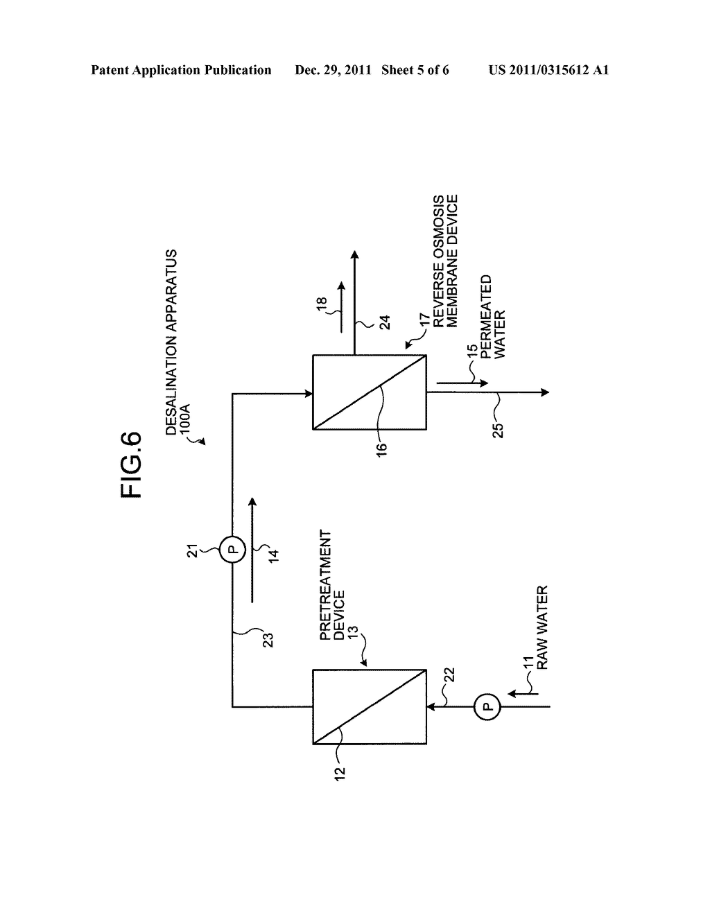 DESALINATION APPARATUS AND METHOD OF CLEANING THE SAME - diagram, schematic, and image 06