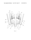 SUPPORT STRUCTURE FOR HEATING ELEMENT COIL diagram and image