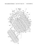 WAVE SUPPRESSION STRUCTURE FOR FUEL TANK diagram and image