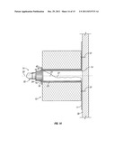 Combined Toilet paper and fluid dispenser diagram and image