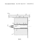 Combined Toilet paper and fluid dispenser diagram and image