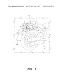 CONCEALED ATTACHMENT SYSTEM FOR MOTORCYCLE SADDLEBAGS diagram and image