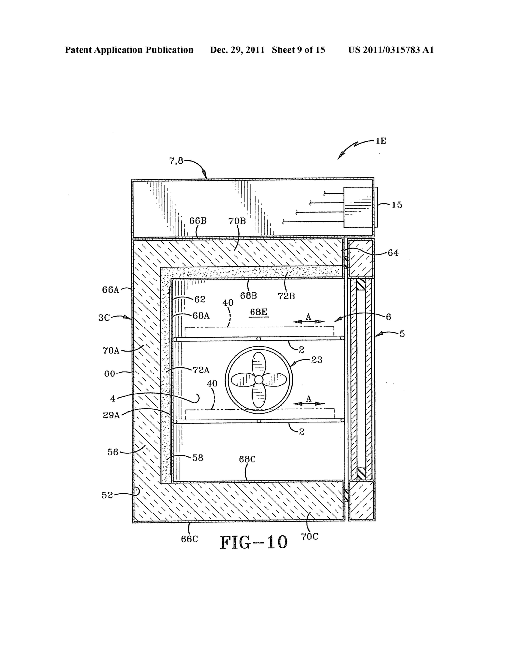 INSULATED CHAMBER WITH PHASE CHANGE MATERIAL - diagram, schematic, and image 10