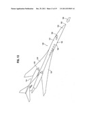 Supersonic Aircraft with Spike for Controlling and Reducing Sonic Boom diagram and image