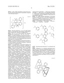 MATERIALS FOR ORGANIC ELECTROLUMINESCENT DEVICES diagram and image