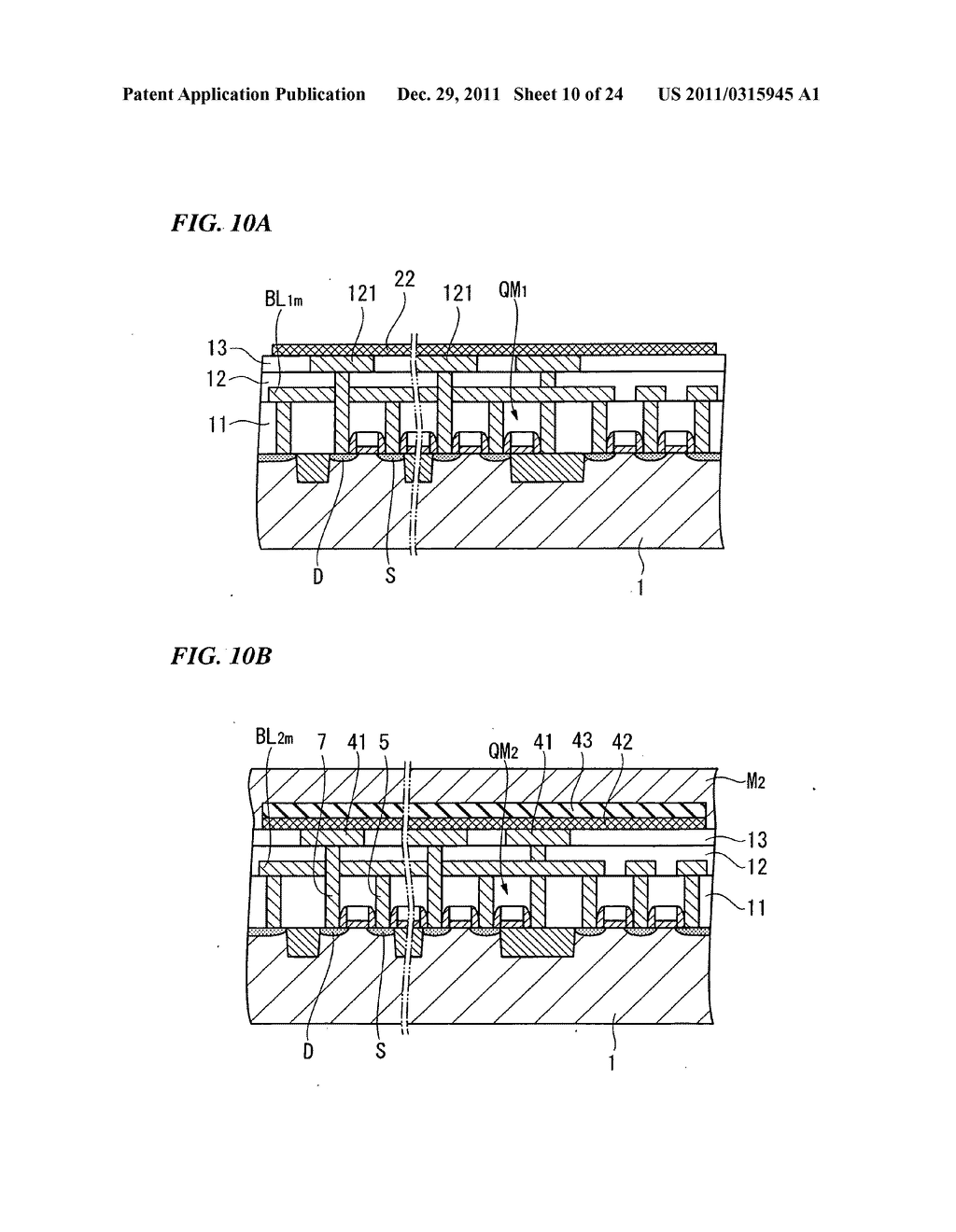 Method of manufacturing semiconductor memory device - diagram, schematic, and image 11