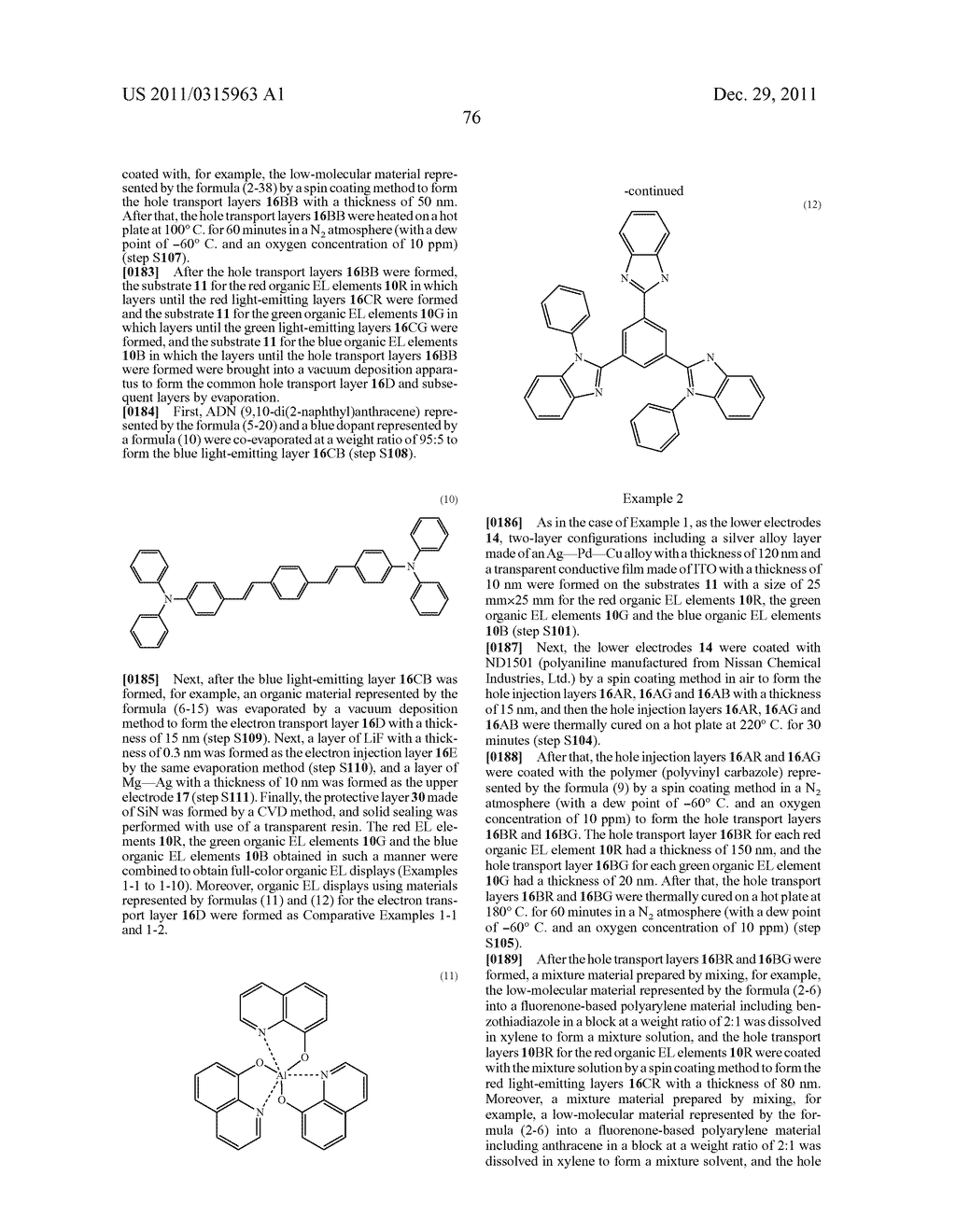 ORGANIC EL DISPLAY AND METHOD OF MANUFACTURING THE SAME - diagram, schematic, and image 90