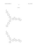 NOVEL POLYMERIZABLE MONOMER, AND MATERIAL FOR ORGANIC DEVICE, HOLE     INJECTION/TRANSPORT MATERIAL, MATERIAL FOR ORGANIC ELECTROLUMINESCENT     ELEMENT AND ORGANIC ELECTROLUMINESCENT ELEMENT EACH COMPRISING POLYMER     (POLYMERIC COMPOUND) OF THE POLYMERIZABLE MONOMER diagram and image