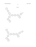 NOVEL POLYMERIZABLE MONOMER, AND MATERIAL FOR ORGANIC DEVICE, HOLE     INJECTION/TRANSPORT MATERIAL, MATERIAL FOR ORGANIC ELECTROLUMINESCENT     ELEMENT AND ORGANIC ELECTROLUMINESCENT ELEMENT EACH COMPRISING POLYMER     (POLYMERIC COMPOUND) OF THE POLYMERIZABLE MONOMER diagram and image