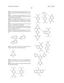 NOVEL POLYMERIZABLE MONOMER, AND MATERIAL FOR ORGANIC DEVICE, HOLE     INJECTION/TRANSPORT MATERIAL, MATERIAL FOR ORGANIC ELECTROLUMINESCENT     ELEMENT AND ORGANIC ELECTROLUMINESCENT ELEMENT EACH COMPRISING POLYMER     (POLYMERIC COMPOUND) OF THE POLYMERIZABLE MONOMER diagram and image