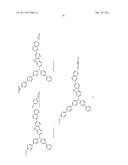 NOVEL POLYMERIZABLE MONOMER, AND MATERIAL FOR ORGANIC DEVICE, HOLE     INJECTION/TRANSPORT MATERIAL, MATERIAL FOR ORGANIC ELECTROLUMINESCENT     ELEMENT AND ORGANIC ELECTROLUMINESCENT ELEMENT EACH COMPRISING POLYMER     (POLYMERIC COMPOUND) OF THE POLYMERIZABLE MONOMER diagram and image