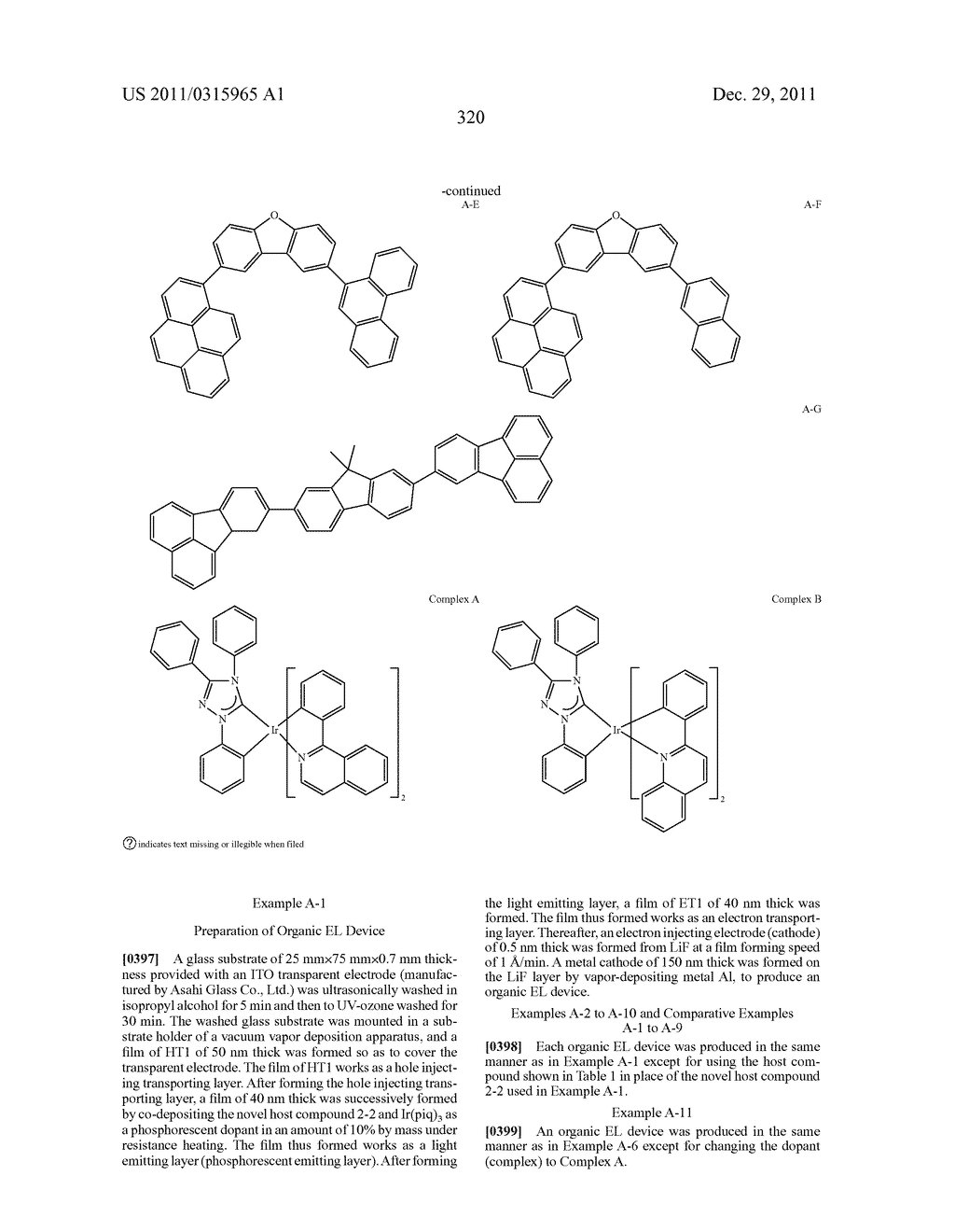 MATERIAL FOR ORGANIC ELECTROLUMINESCENT ELEMENT, AND ORGANIC     ELECTROLUMINESCENT ELEMENT - diagram, schematic, and image 322