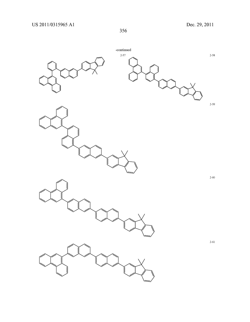 MATERIAL FOR ORGANIC ELECTROLUMINESCENT ELEMENT, AND ORGANIC     ELECTROLUMINESCENT ELEMENT - diagram, schematic, and image 358