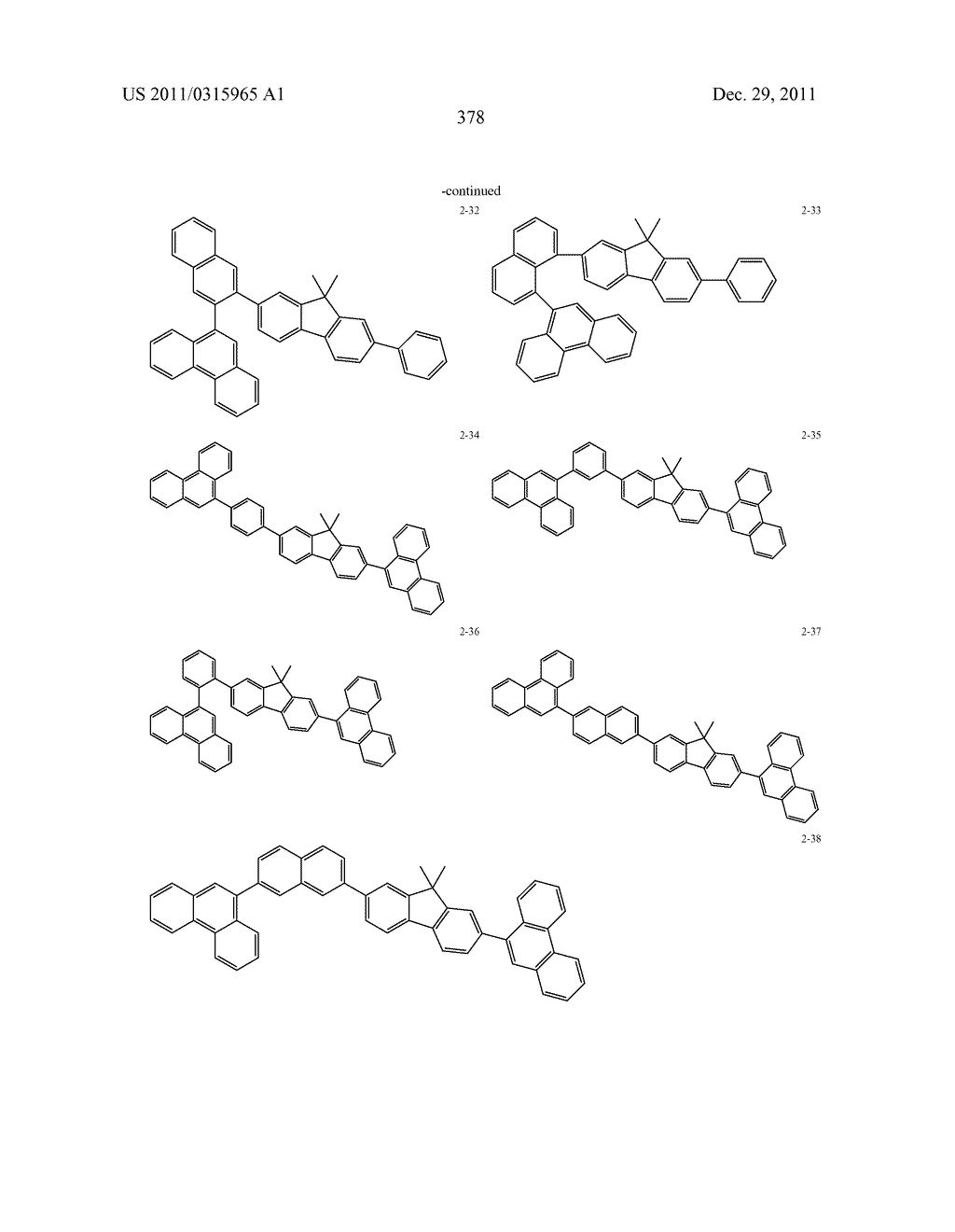 MATERIAL FOR ORGANIC ELECTROLUMINESCENT ELEMENT, AND ORGANIC     ELECTROLUMINESCENT ELEMENT - diagram, schematic, and image 380