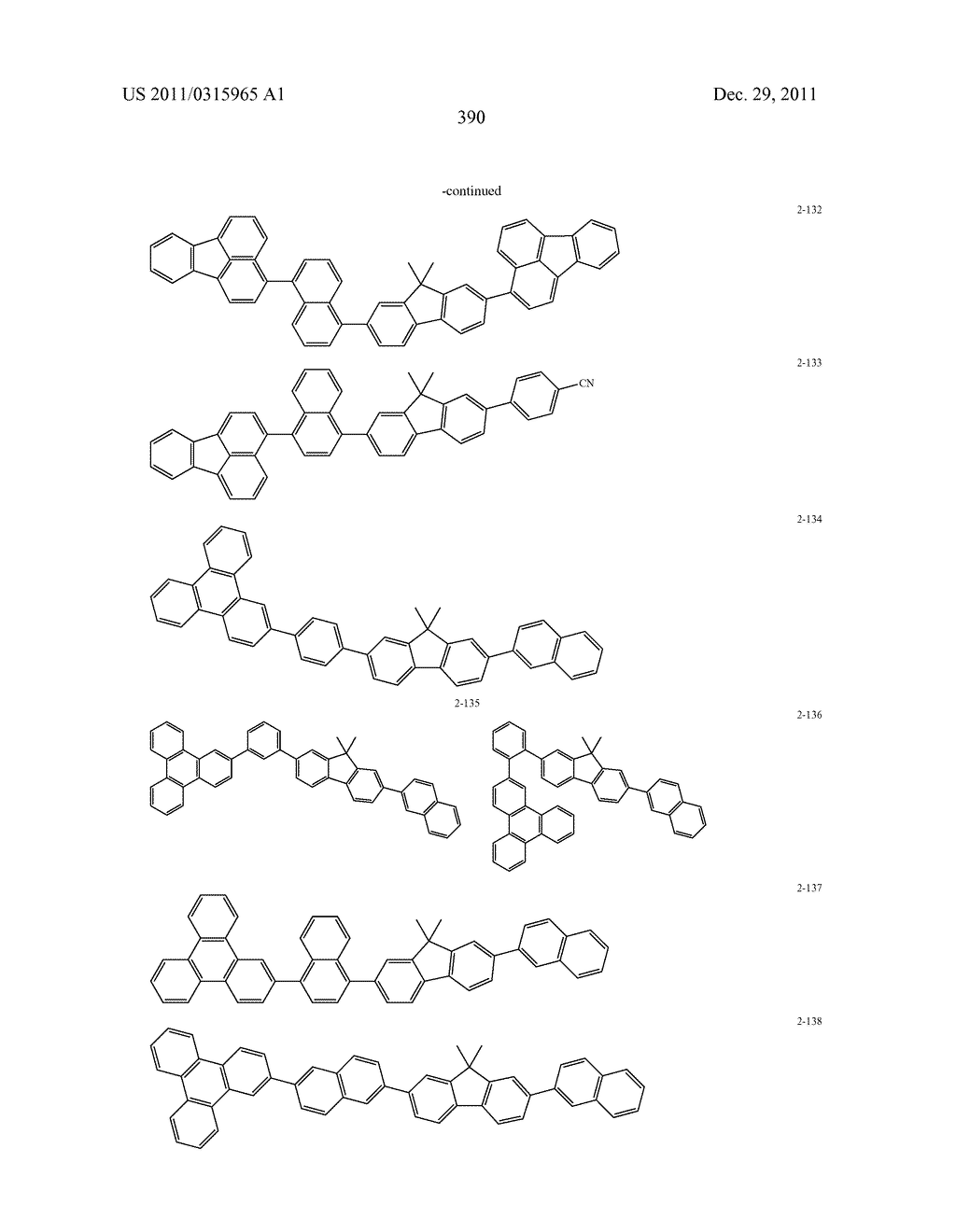 MATERIAL FOR ORGANIC ELECTROLUMINESCENT ELEMENT, AND ORGANIC     ELECTROLUMINESCENT ELEMENT - diagram, schematic, and image 392