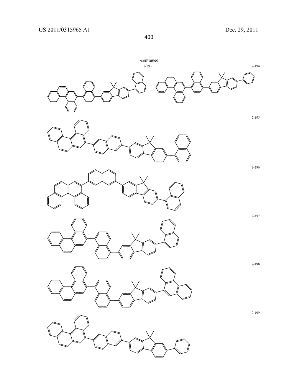 MATERIAL FOR ORGANIC ELECTROLUMINESCENT ELEMENT, AND ORGANIC     ELECTROLUMINESCENT ELEMENT - diagram, schematic, and image 402