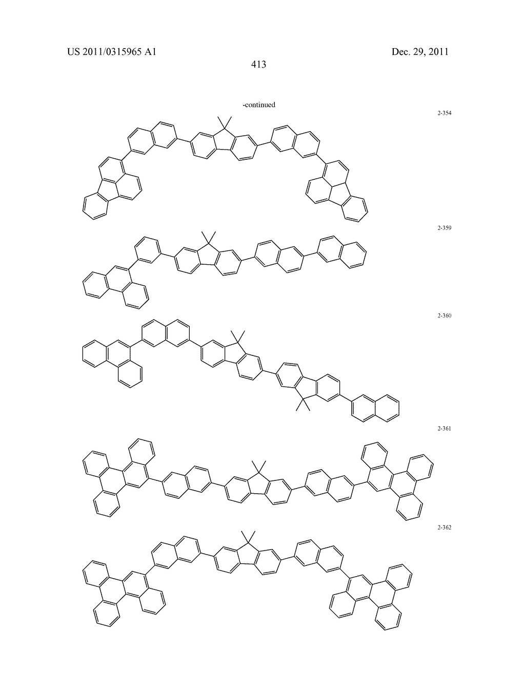 MATERIAL FOR ORGANIC ELECTROLUMINESCENT ELEMENT, AND ORGANIC     ELECTROLUMINESCENT ELEMENT - diagram, schematic, and image 415