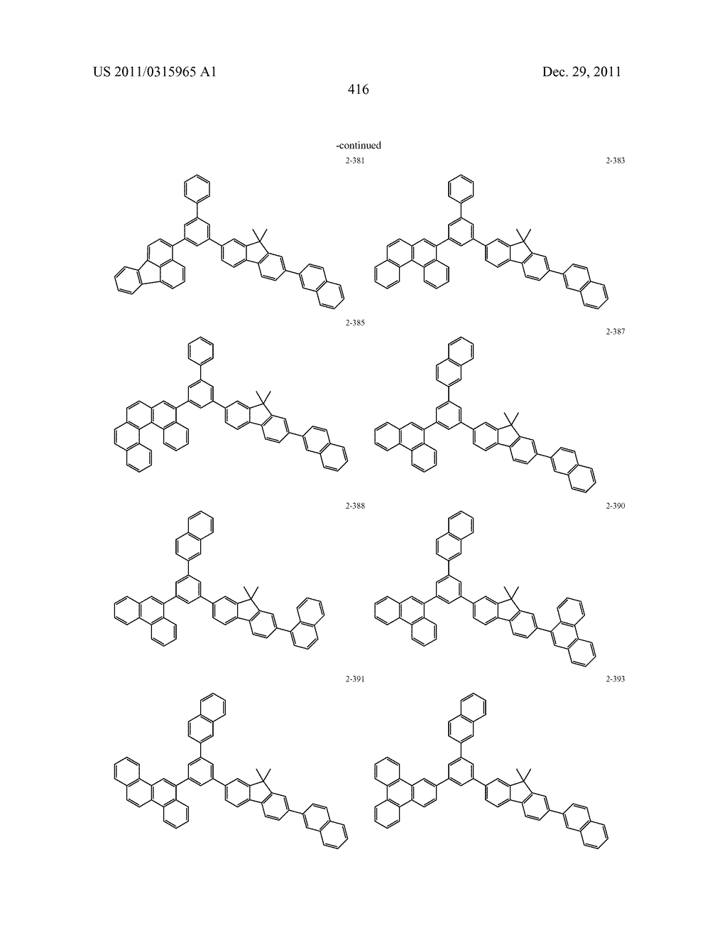 MATERIAL FOR ORGANIC ELECTROLUMINESCENT ELEMENT, AND ORGANIC     ELECTROLUMINESCENT ELEMENT - diagram, schematic, and image 418