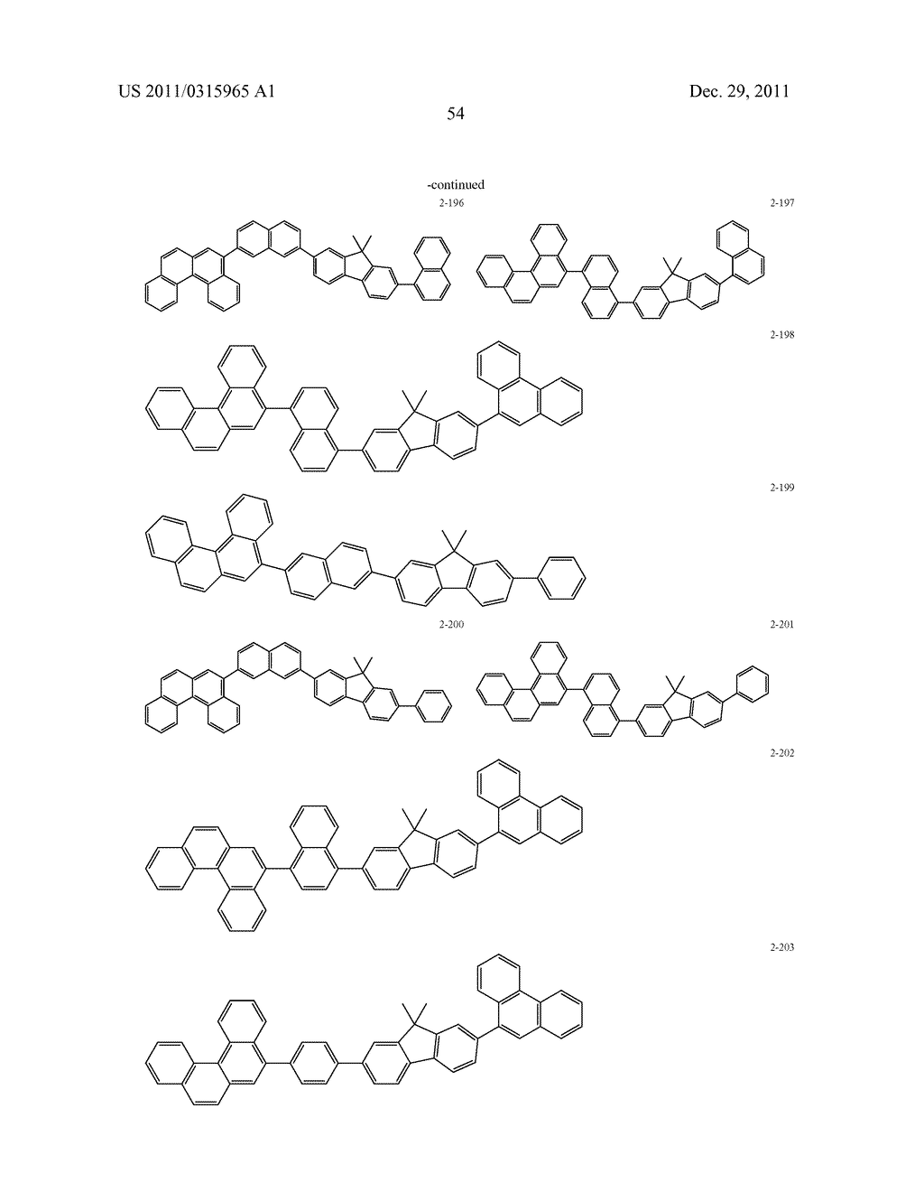 MATERIAL FOR ORGANIC ELECTROLUMINESCENT ELEMENT, AND ORGANIC     ELECTROLUMINESCENT ELEMENT - diagram, schematic, and image 56