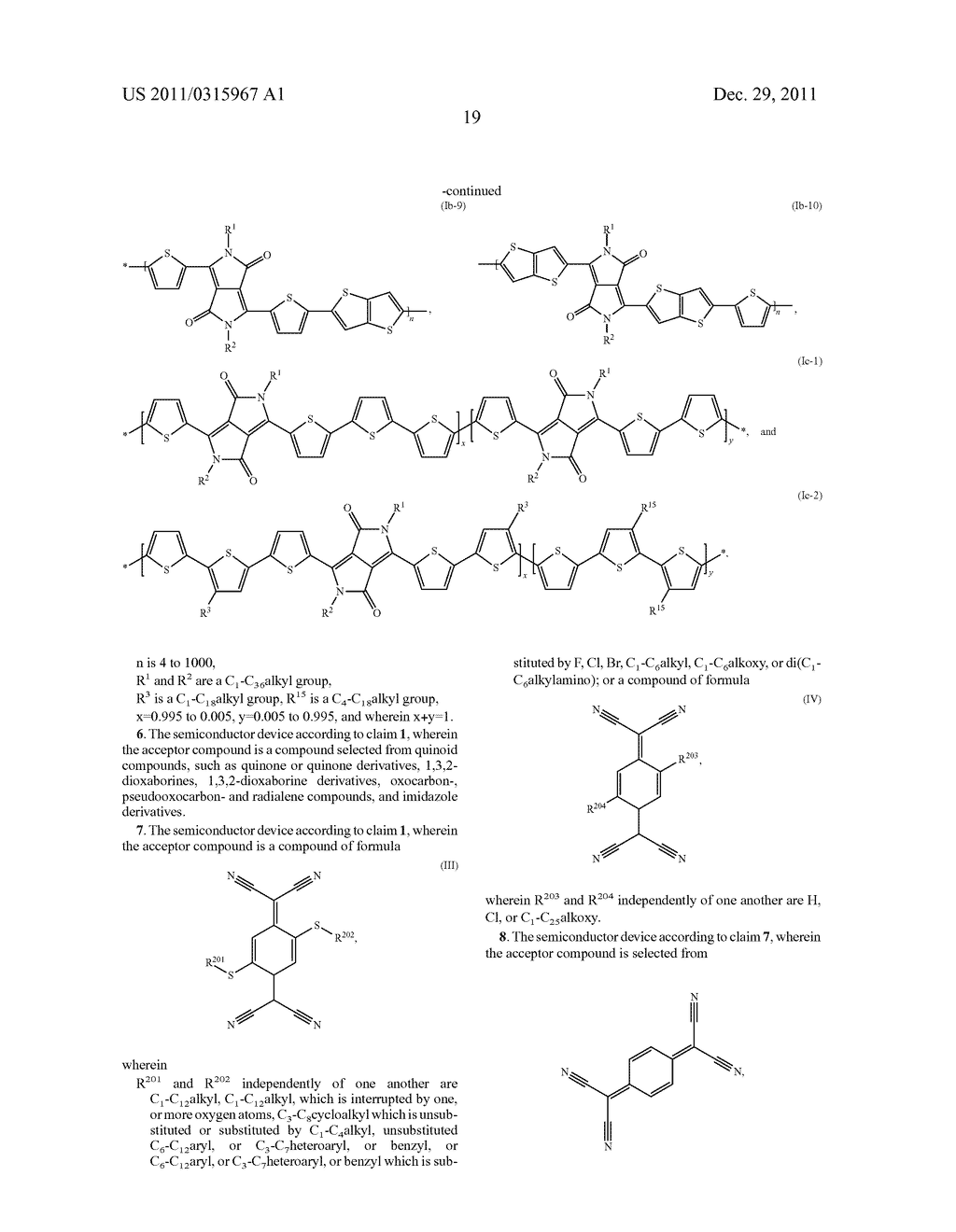 Organic field effect transistor with improved current on/off ratio and     controllable threshold shift - diagram, schematic, and image 20