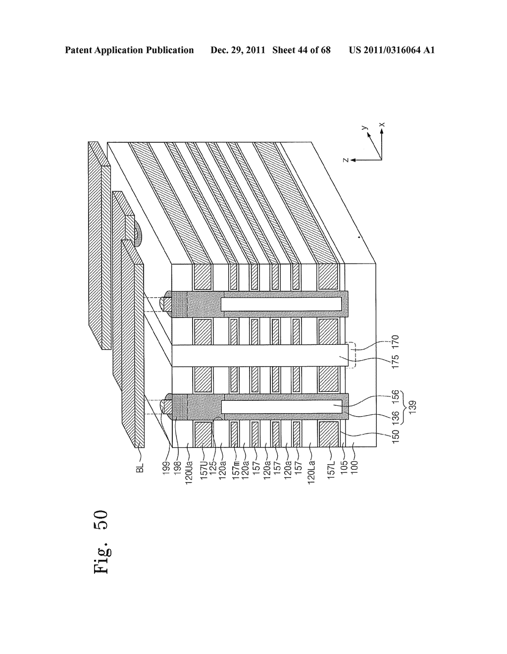 Semiconductor Memory Devices And Methods Of Forming The Same - diagram, schematic, and image 45