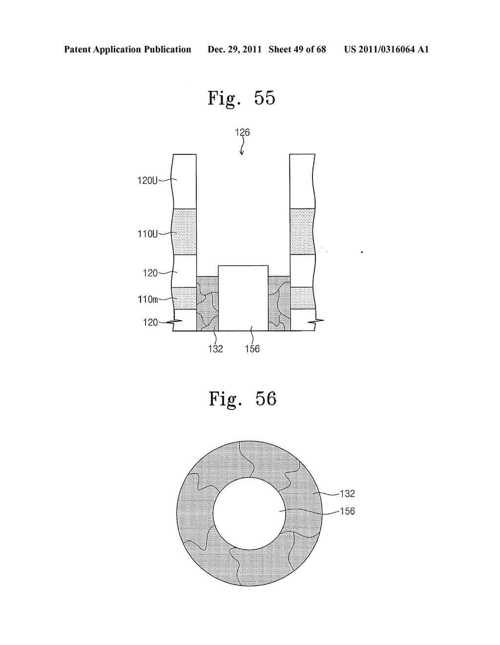 Semiconductor Memory Devices And Methods Of Forming The Same - diagram, schematic, and image 50