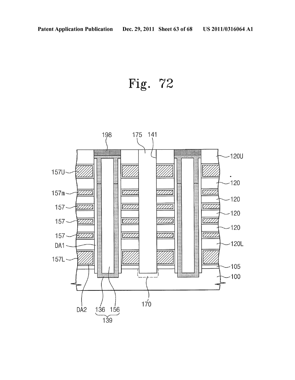 Semiconductor Memory Devices And Methods Of Forming The Same - diagram, schematic, and image 64