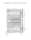 NONVOLATILE SEMICONDUCTOR MEMORY DEVICE AND METHOD OF MANUFACTURING THE     SAME diagram and image