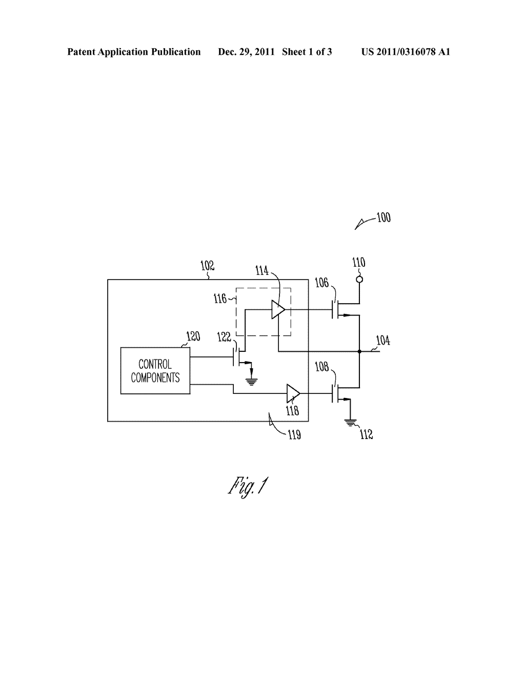 SHIELDED LEVEL SHIFT TRANSISTOR - diagram, schematic, and image 02