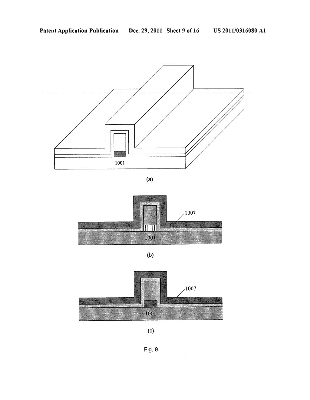 FIN TRANSISTOR STRUCTURE AND METHOD OF FABRICATING THE SAME - diagram, schematic, and image 10