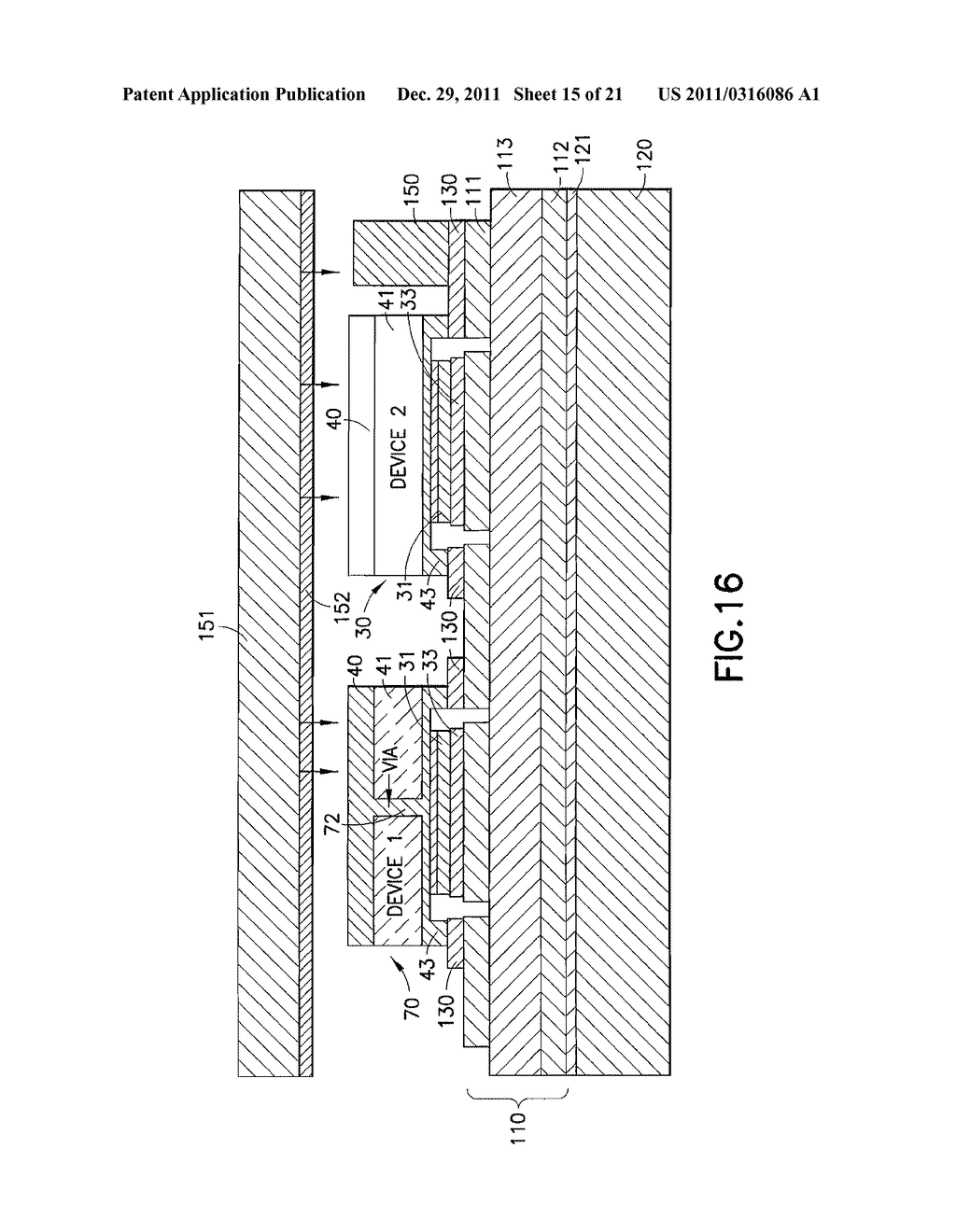 Wafer Scale Package for High Power Devices - diagram, schematic, and image 16