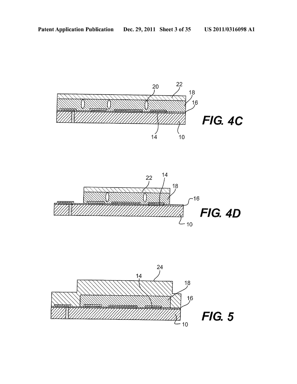 PLANAR CAVITY MEMS AND RELATED STRUCTURES, METHODS OF MANUFACTURE AND     DESIGN STRUCTURES - diagram, schematic, and image 04