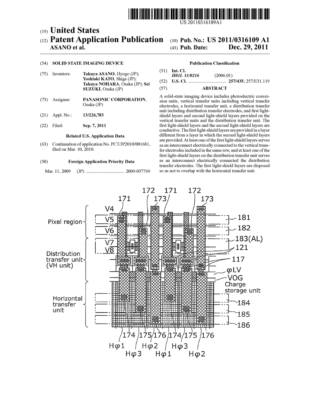 SOLID STATE IMAGING DEVICE - diagram, schematic, and image 01