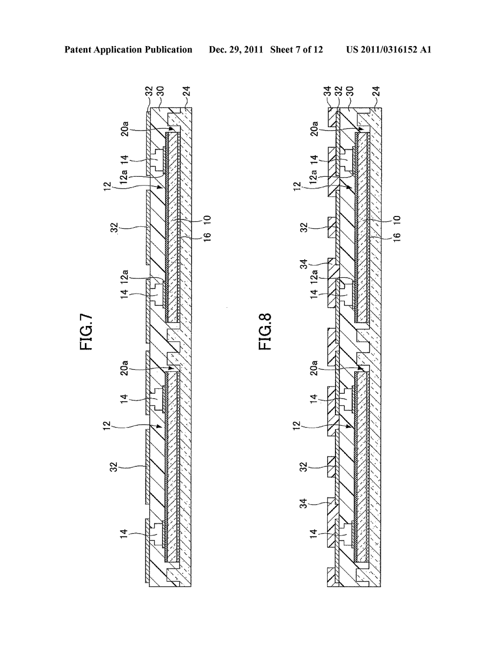 MANUFACTURING METHOD OF SEMICONDUCTOR PACKAGES AND A SEMICONDUCTOR PACKAGE - diagram, schematic, and image 08