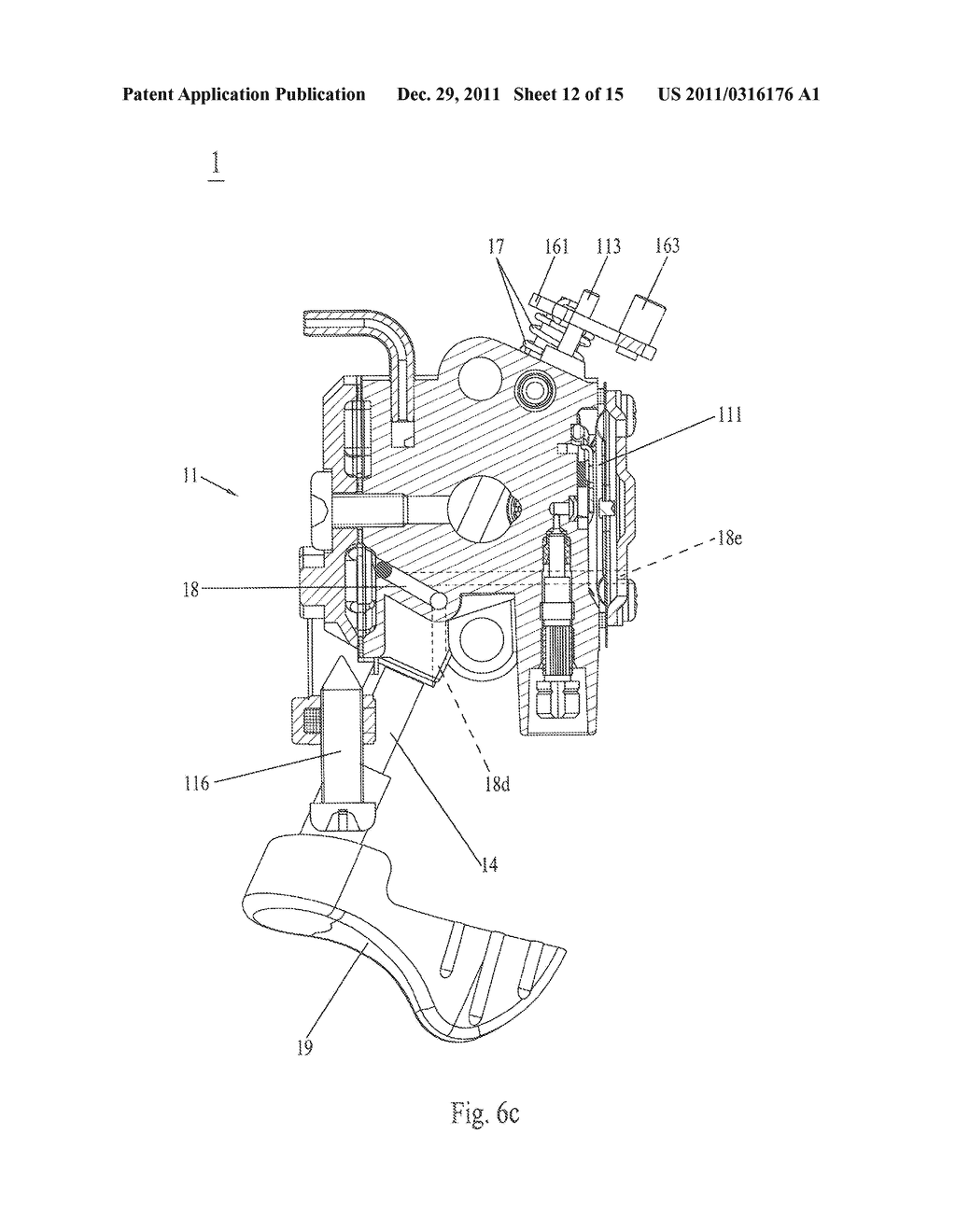 SIMPLE START DIAPHRAGM TYPE CARBURETOR - diagram, schematic, and image 13