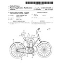 BICYCLE WITH A FLYWHEEL ACCESSORY FOR GENERATING ELECTRICAL POWER diagram and image