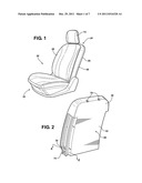Seat Back Including Integrated Backrest and Reinforcing Composite Layer diagram and image