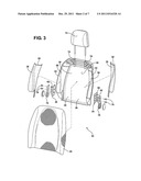 Seat Back Including Integrated Backrest and Reinforcing Composite Layer diagram and image