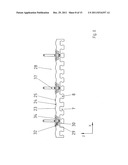 STATOR PACKET FOR A MAGNETIC LEVITATION TRAIN diagram and image