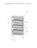 STATOR PACKET FOR A MAGNETIC LEVITATION TRAIN diagram and image