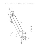 ELECTRONIC DEVICE WITH PIVOTABLE ARM diagram and image