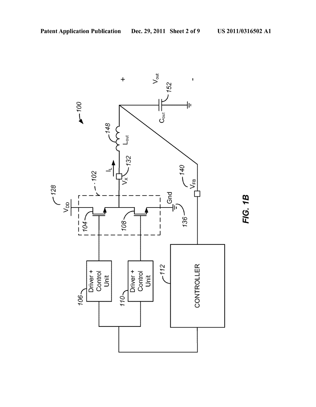 FEEDBACK FOR CONTROLLING THE SWITCHING FREQUENCY OF A VOLTAGE REGULATOR - diagram, schematic, and image 03