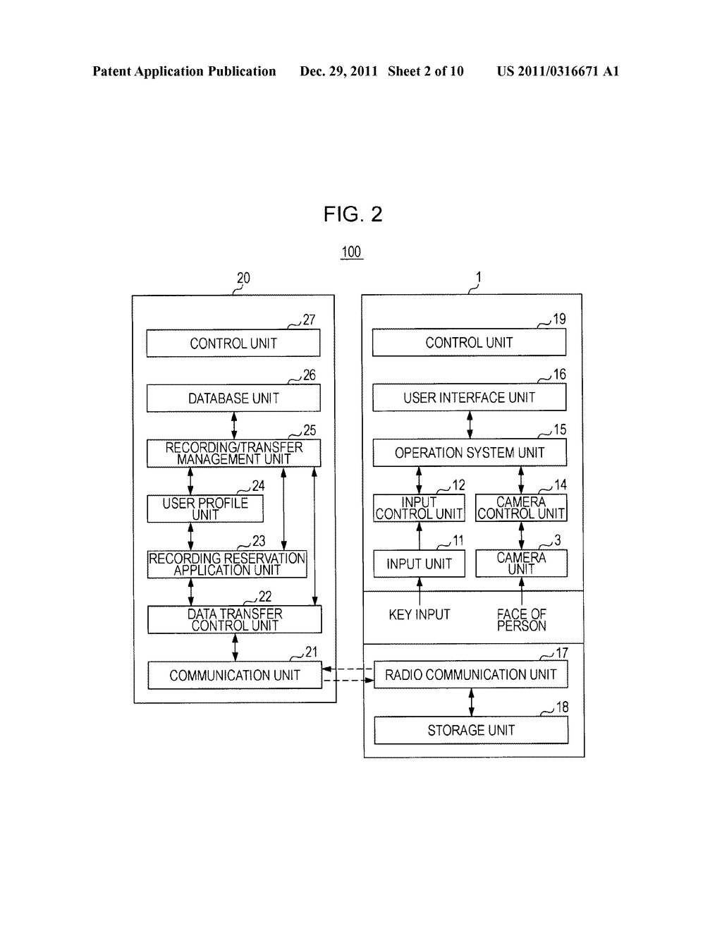 CONTENT TRANSFER SYSTEM AND COMMUNICATION TERMINAL - diagram, schematic, and image 03